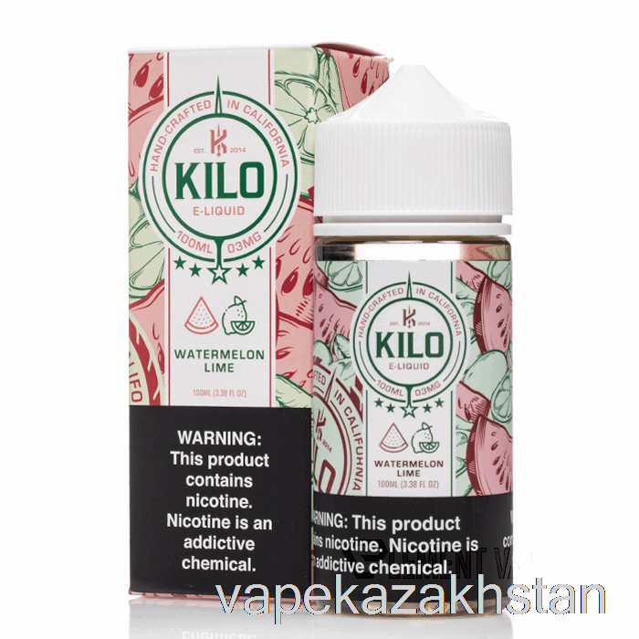 Vape Kazakhstan Watermelon Lime - Kilo Revival - 100mL 3mg